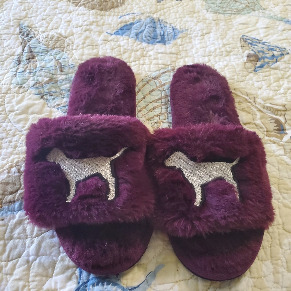 VS Pink Slippers